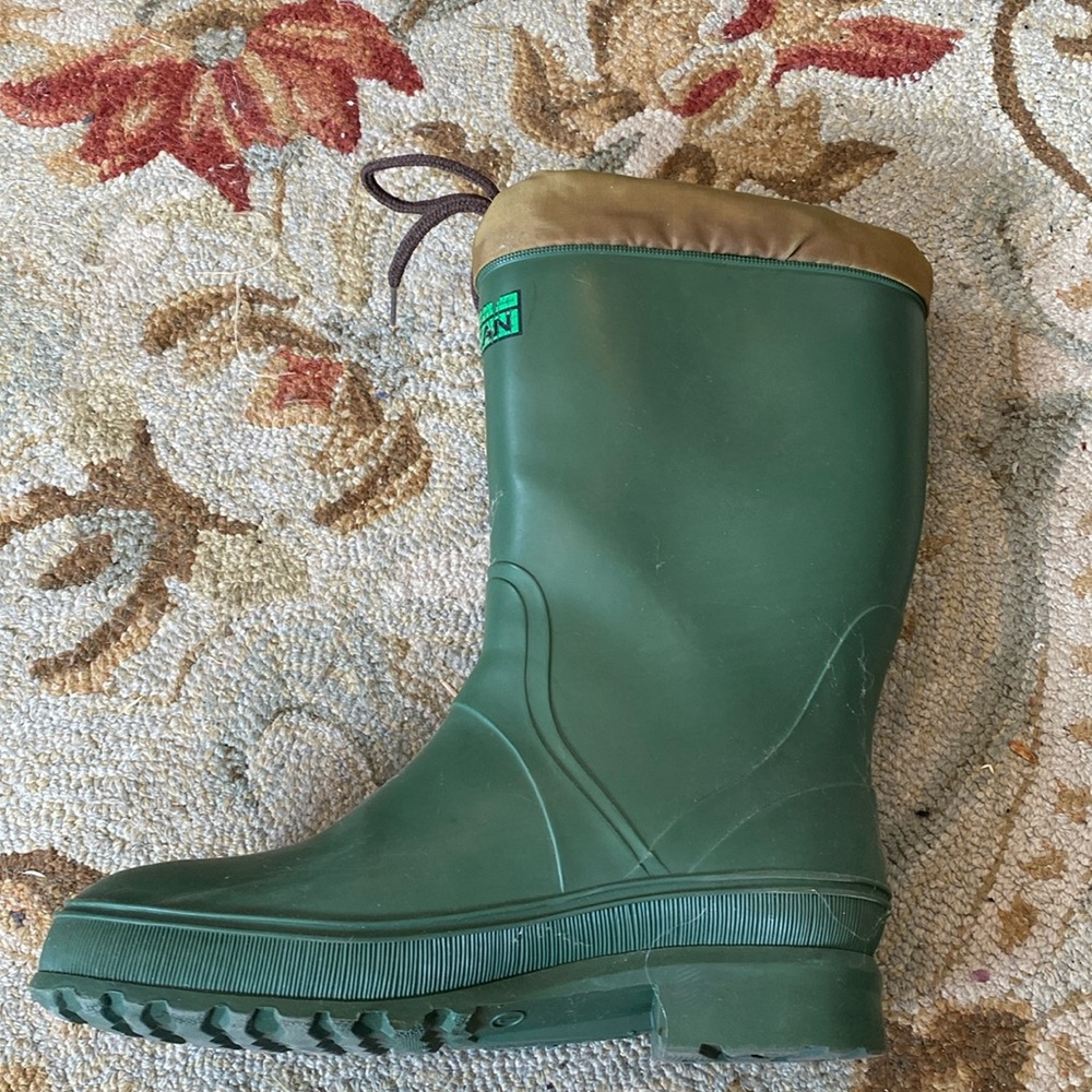 Vulcan rain boots!